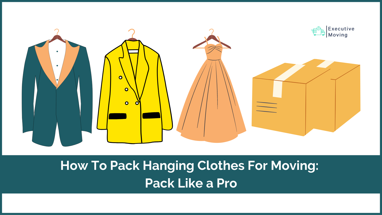 How to Pack Hanging Clothes for Moving