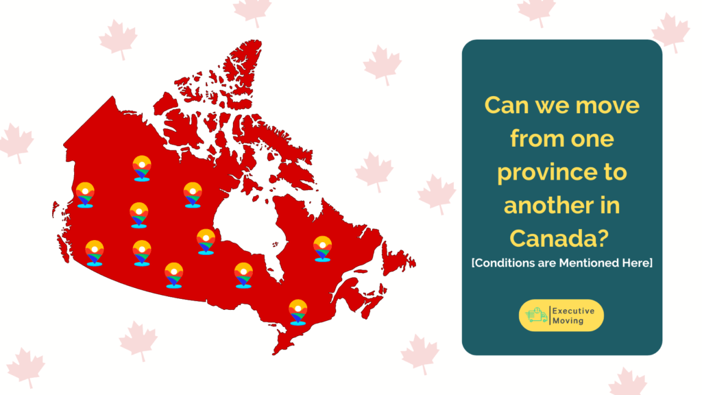 Can we move from one province to another in Canada