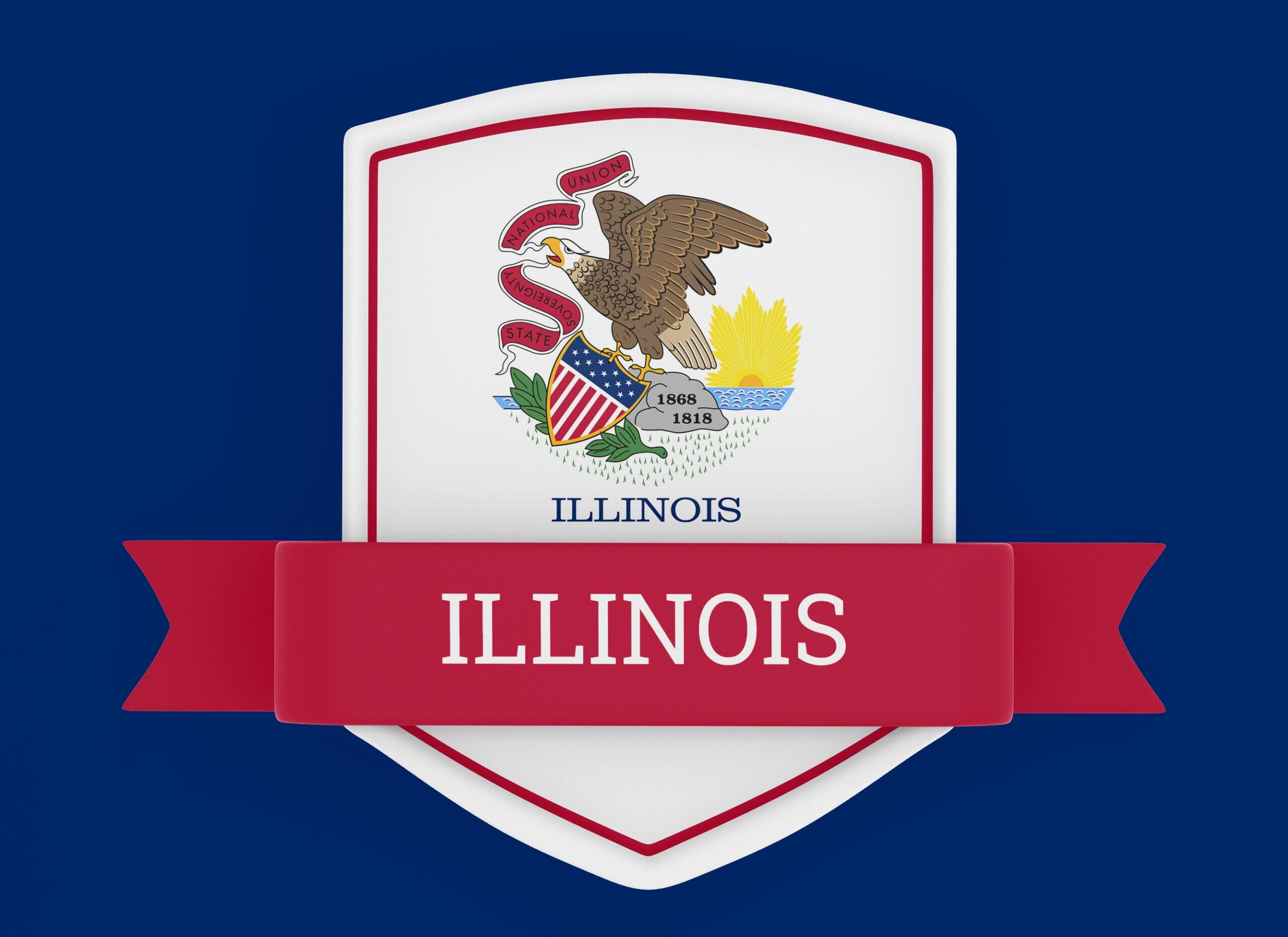 state flag when moving to illinois