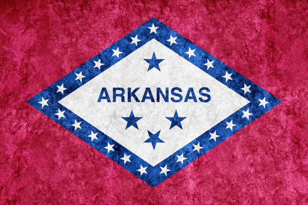 when moving to arkansas its state flag