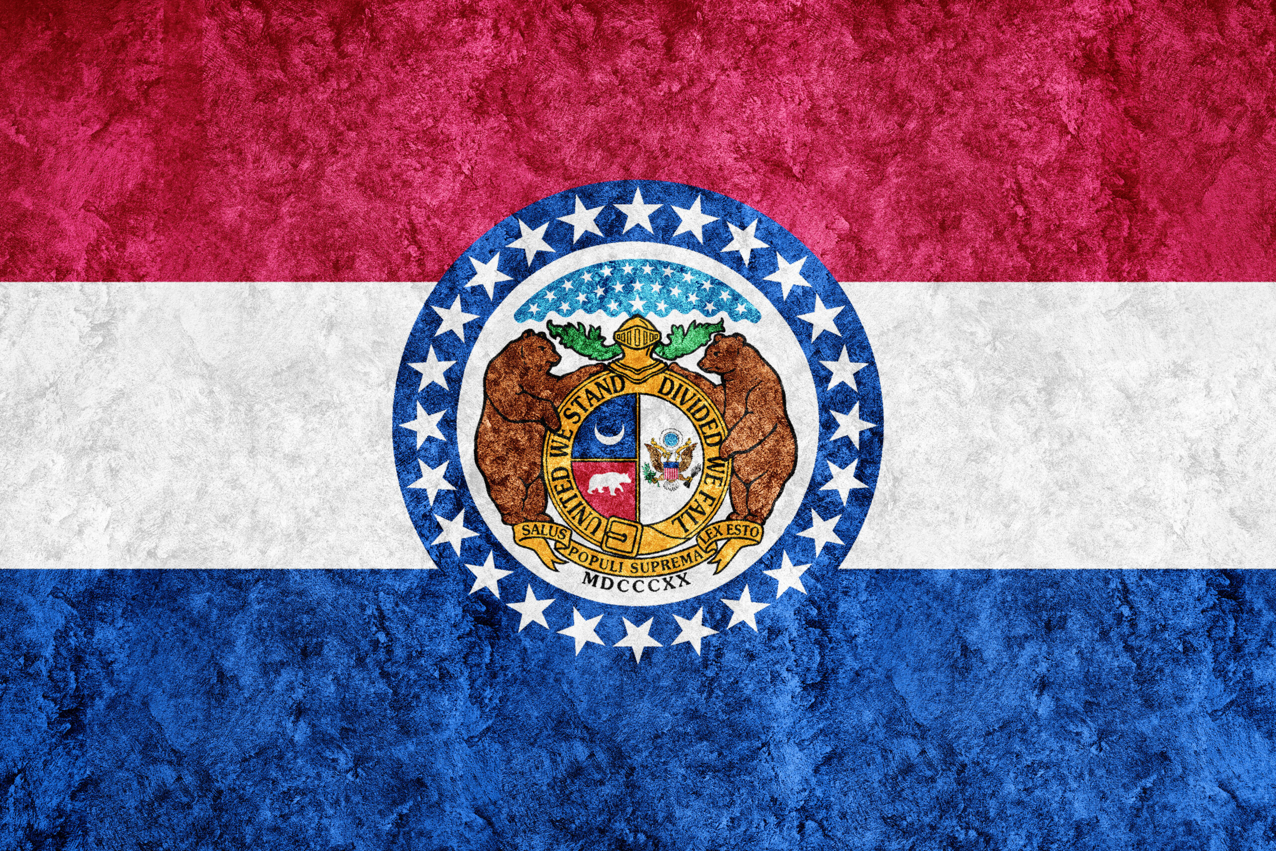stage flag when moving to Missouri