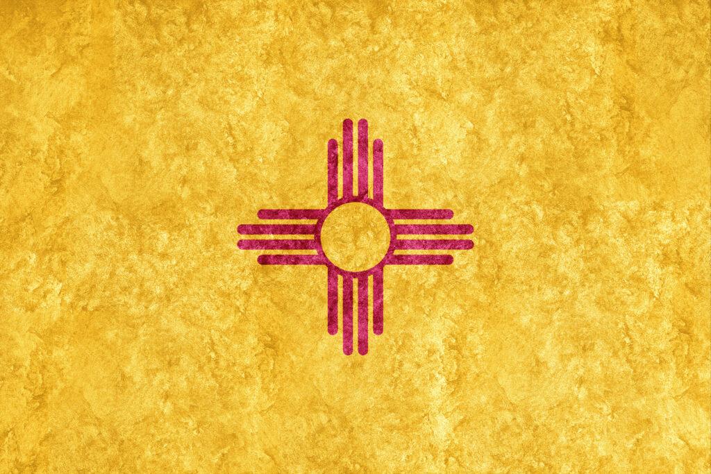 state flag when moving to New Mexico