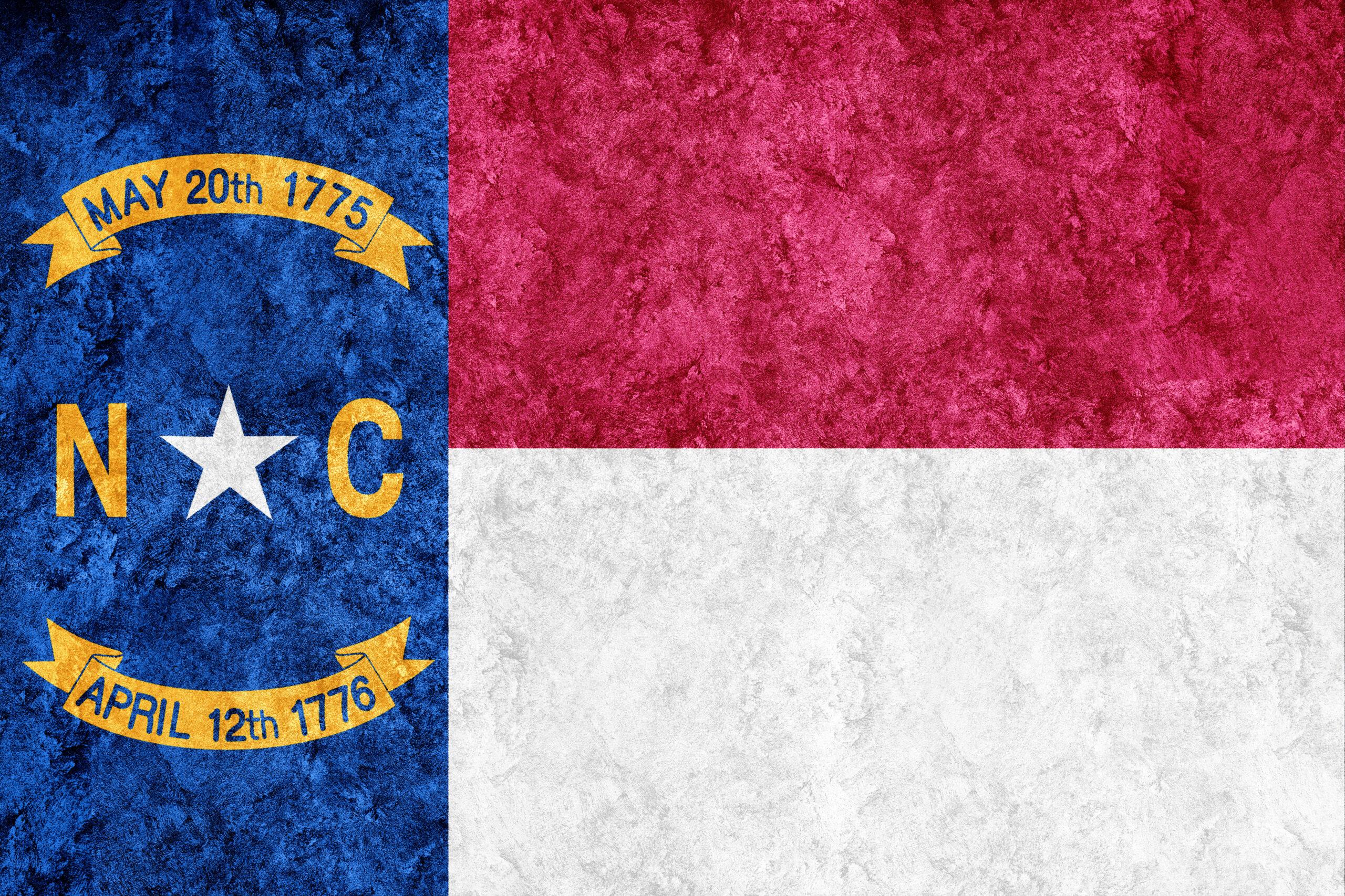state flag when moving to north carolina