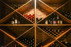 Vino bottles cabinet
