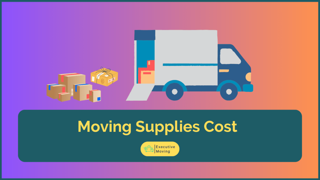 Moving Supplies Cost