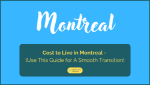 Cost of living in montreal