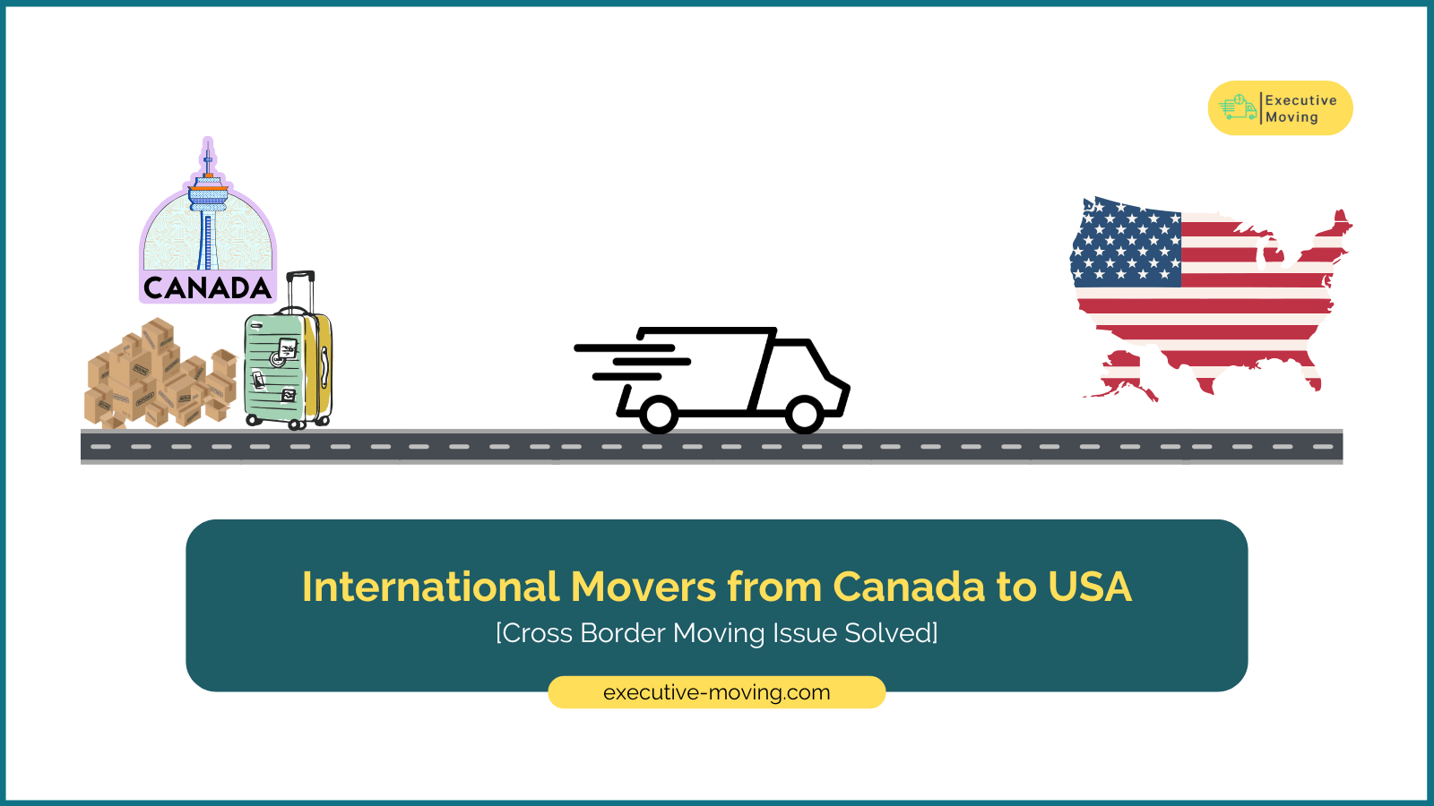 International Movers from Canada to USA